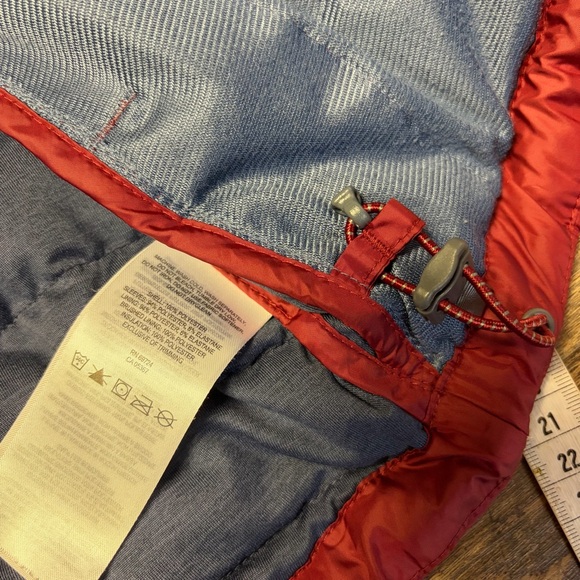 Columbia Rogue Explorer Hybrid Hooded Puffer Jacket Water Resistant Mens XXL Red - Picture 8 of 15